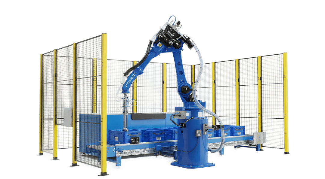 Robotic picking system in production